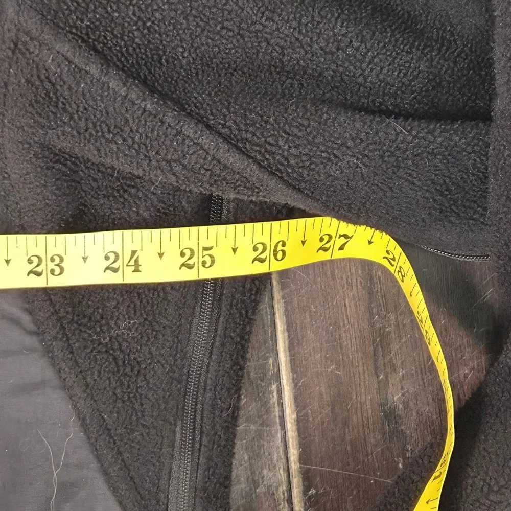 The North Face Denali Jacket Mens XL Black Polartec Fleece Full Zip Hiking Lined